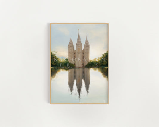 Salt Lake City Temple - Oil