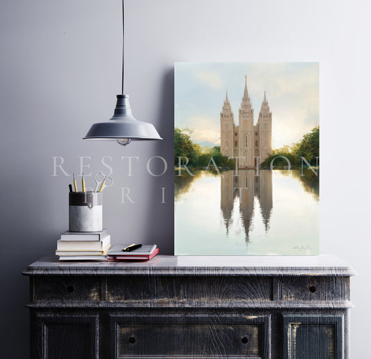 Salt Lake City Temple - Oil